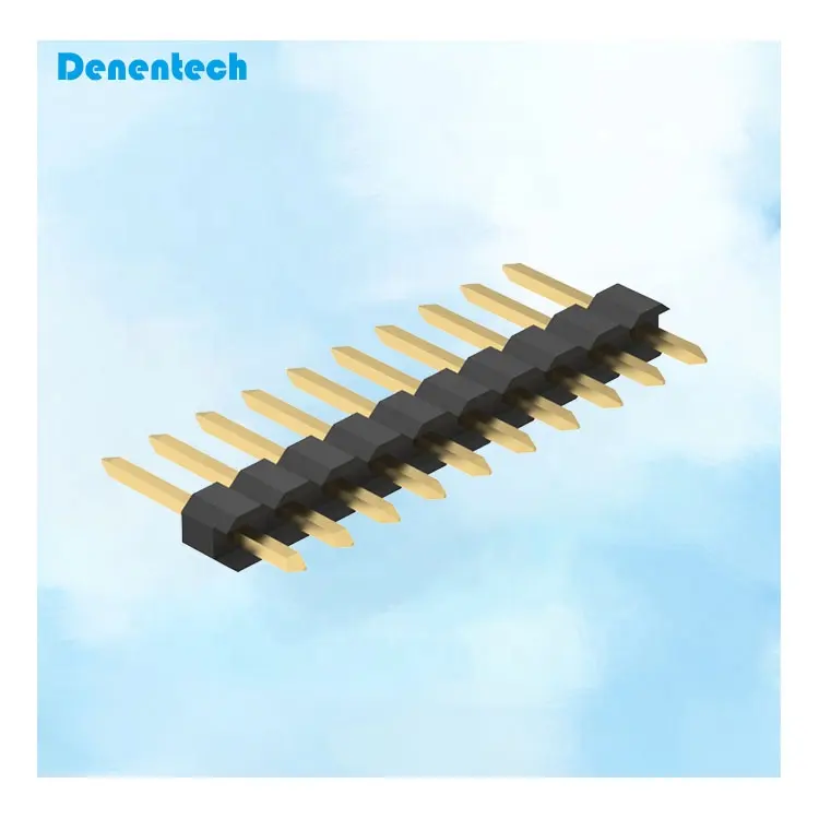 Pin header connector can be customized according to customer's needs.