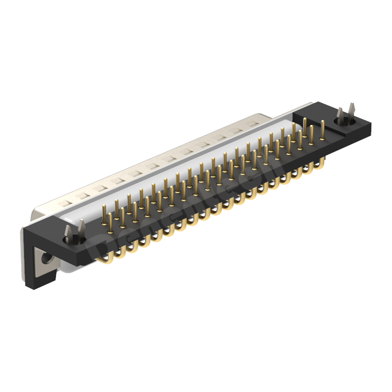 Denentech gold-plated DB 25P male straight solder db25 plug connector 2 row 25 pin male d-sub connectors