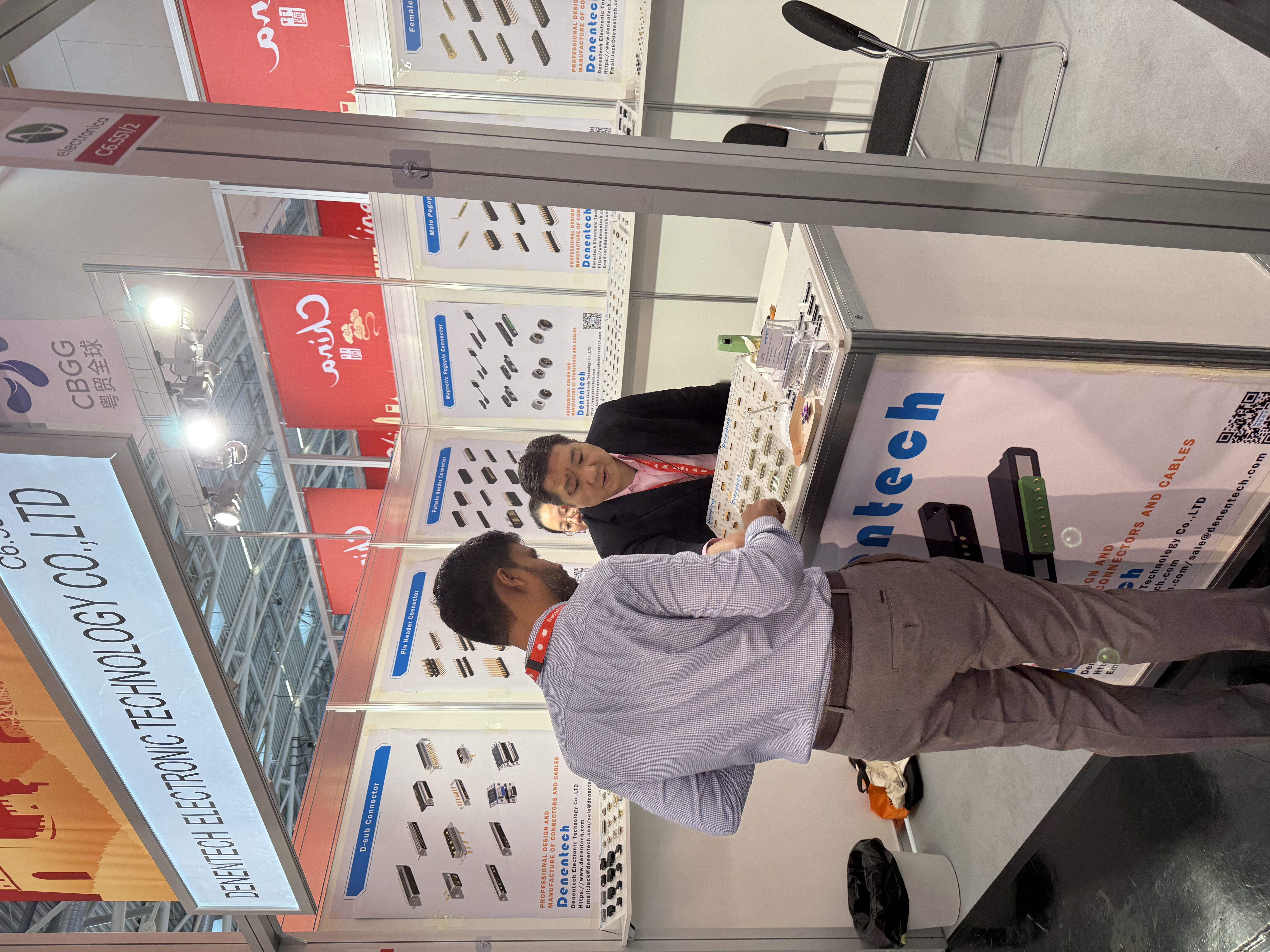 展会第三天产品展示现场