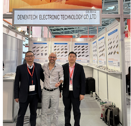 Denentech Electronics continued to shine on the third day of the exhibition in Munich, Germany.