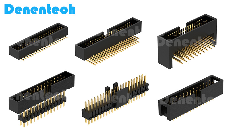 What is a box header connector?