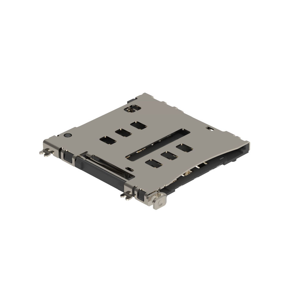 Denentech  Micro SIM H1.50 card connector
