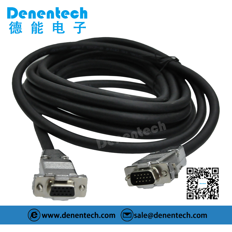 D-SUB Triple Row DB15 Male To DB15 Female Cable - Denentech Electronic ...