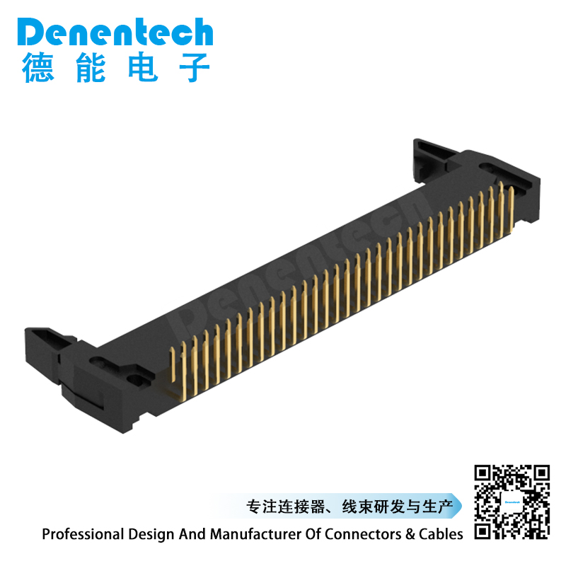 Denentech promotional 2.54MM ejector header H27.60MM right angle ejector header connector
