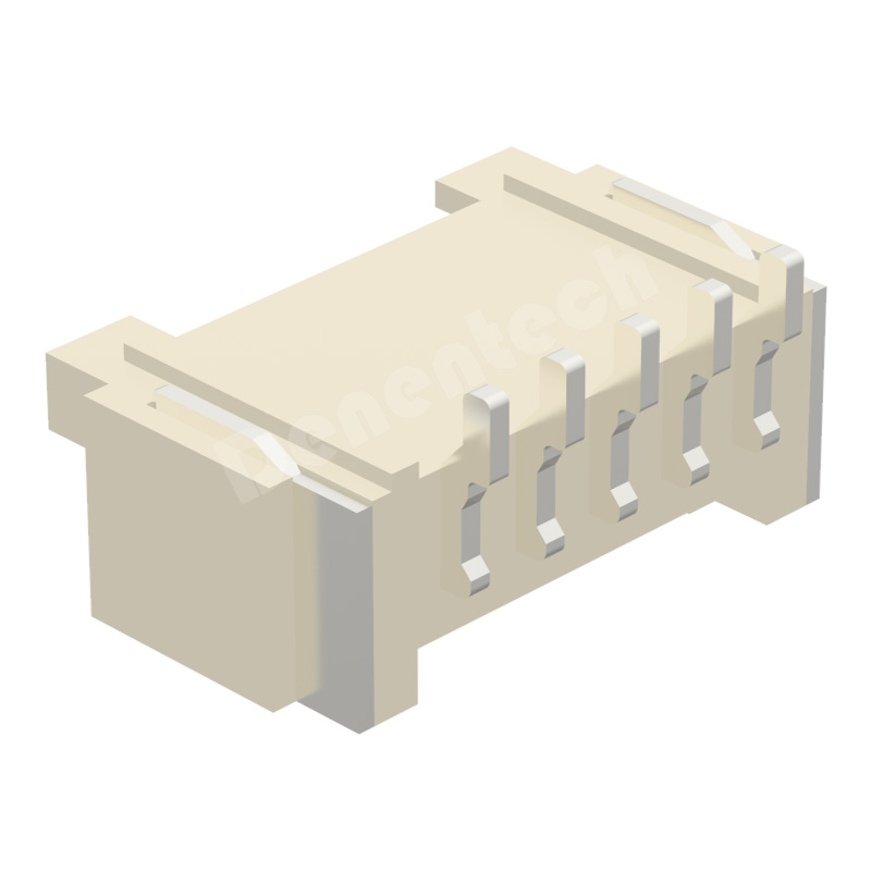 Denentech PEA single row straight SMT 2.0MM wafer connector header Wire to-Board connector with lock