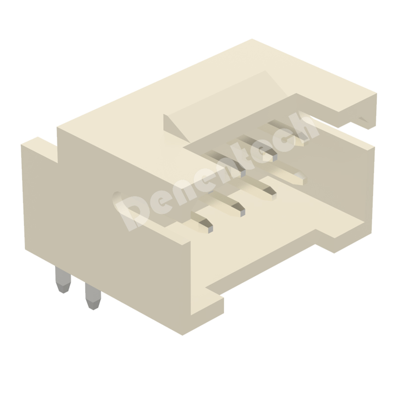 Denentech PH dual row right angle 2.0mm straight wafer Wire to-Board connector with lock