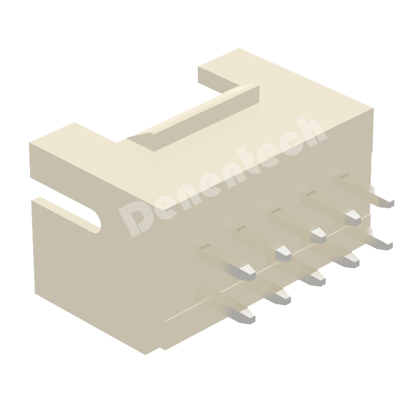 Denentech PH dual row straight 2.0MM wafer Wire to-Board connector with lock