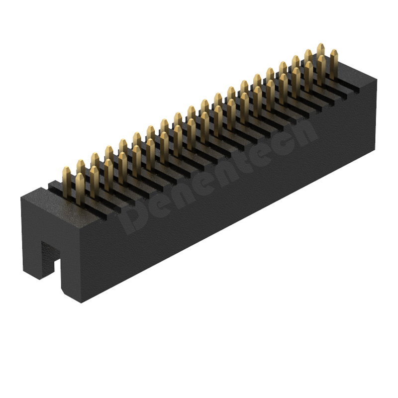 Denentech promotional product 1.27MM H5.7MM dual row straight DIP box header connector