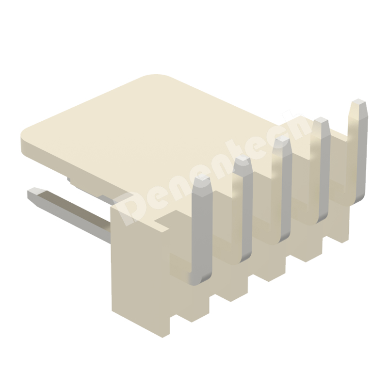 Denentech right angle DIP 4 pin 2.54MM wafer housing Wire to-Board connector