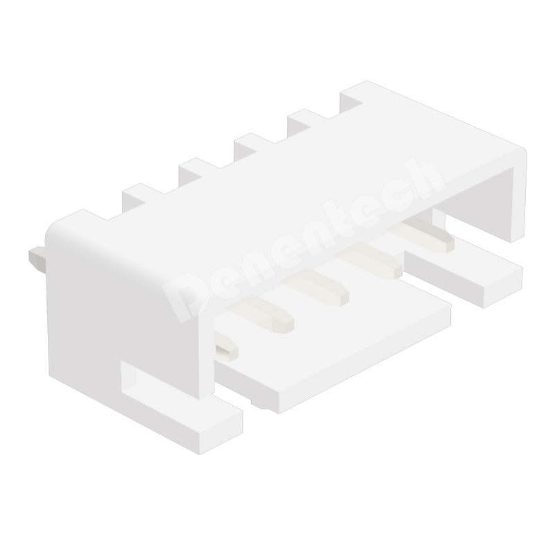 Denentech high quality 2.5MM wafer HA single row straight DIP board wafer connector