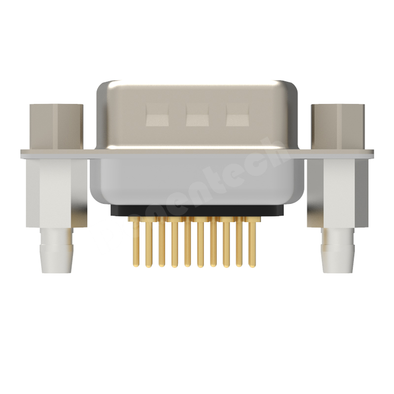 Denentech Factory direct sales DR 15P male straight DIP d-sub 15 pin connector male d-sub connectors