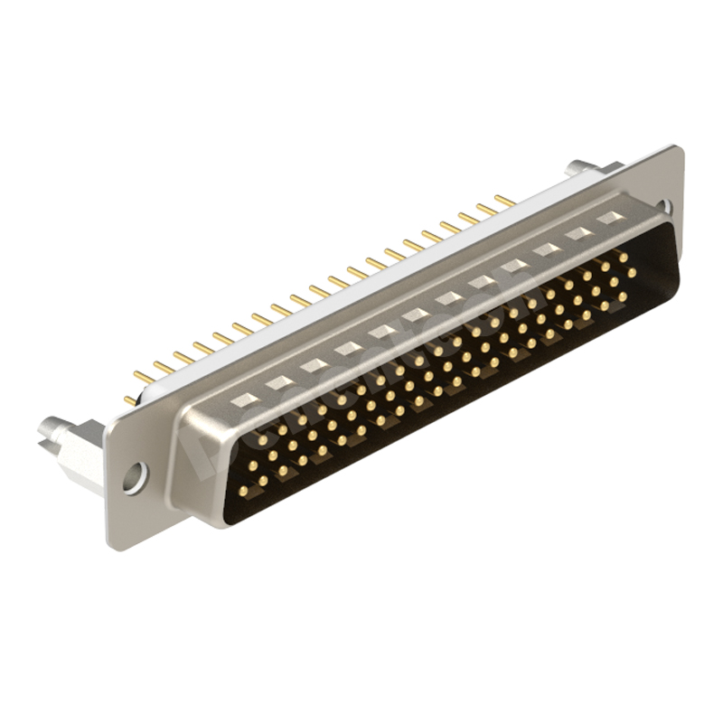 Denentech Factory direct sales DR 62P male straight DIP 62 pin d-sub connectors