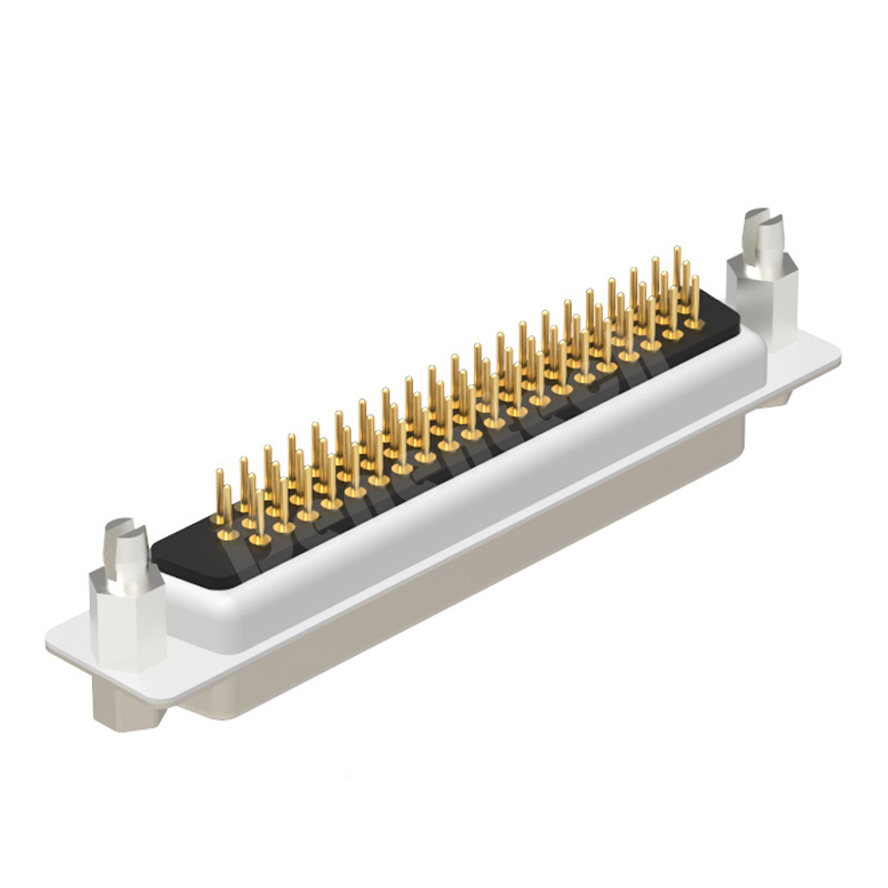 Denentech high quality d-sub connectors DR 62P female straight DIP 62 pin d-sub connector