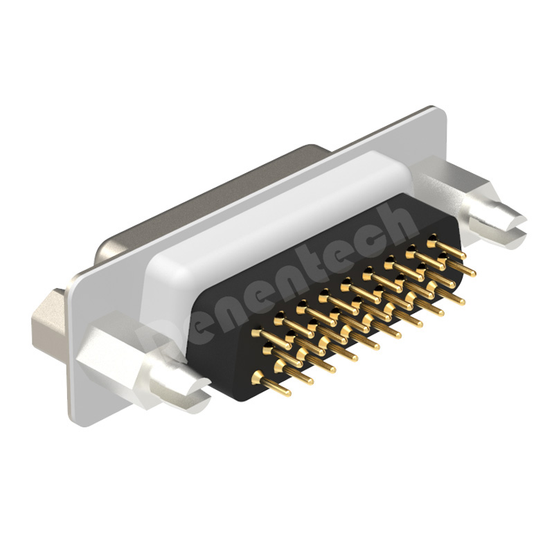 Denentech Factory Hot Sales D-sub HDE 26P female straight DIP d-sub connector 26pin female connectors