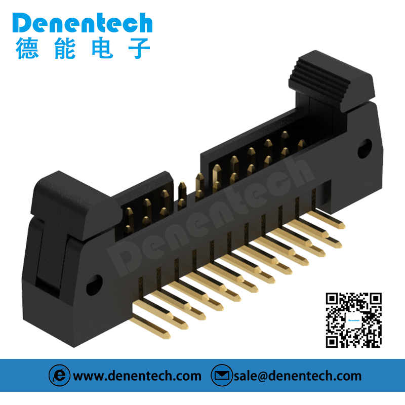 Denentech good quality factory directly 2.00MM c H12.0 right angle ejector header socket