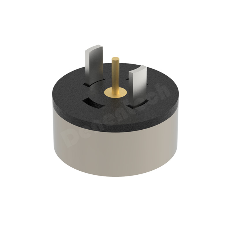 Denentech directly supplied by the factory Round magnetic pogo pin 1P male magnetic power connector