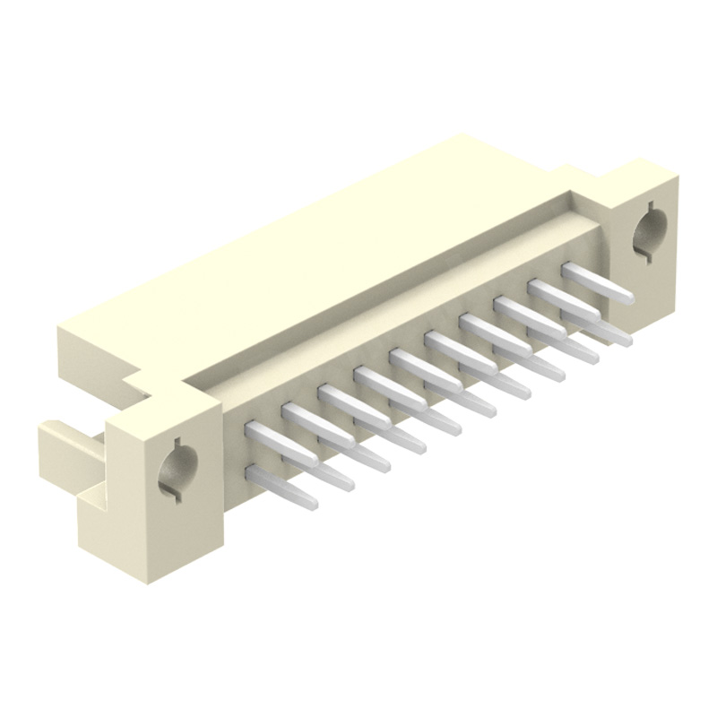 Denentech hot sale 2.54MM dual row male straight DIP DIN41612 Connector