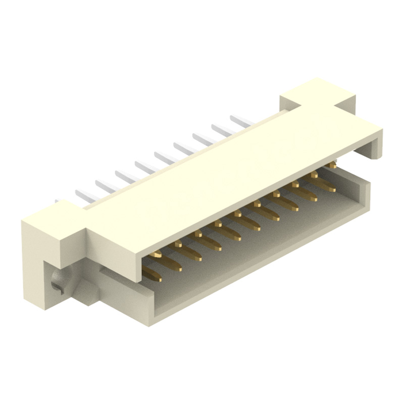 Denentech hot sale 2.54MM dual row male straight DIP DIN41612 Connector