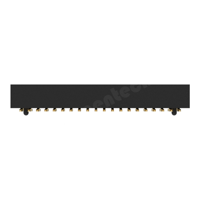 Denentech Promotional products 1.0MM H2.85MM dual row straight SMT box header with peg