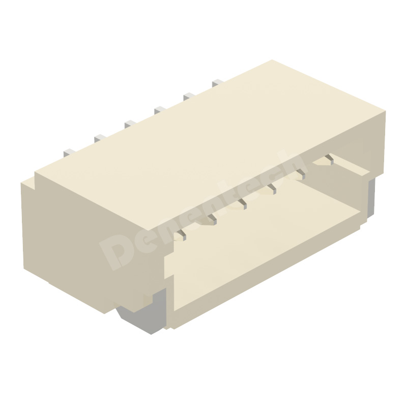 Denentech 1.0MM wafer H3.0MM single row right angle SMT 1.00mm wafer connector header harness for sale