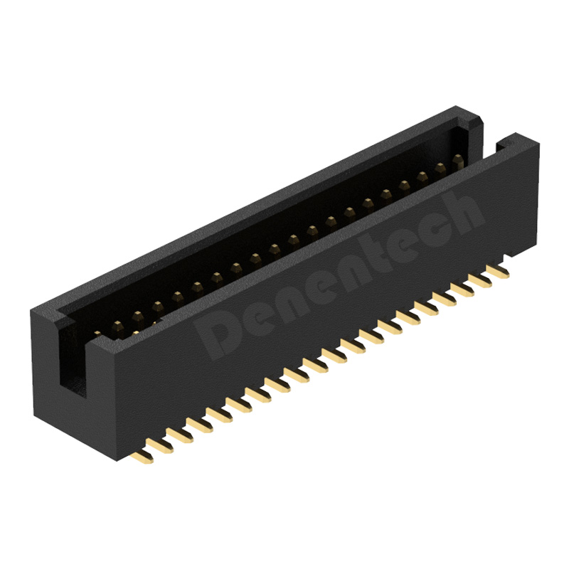 Denentech low price product 1.27MM H5.7MM dual row straight SMT box header Connector