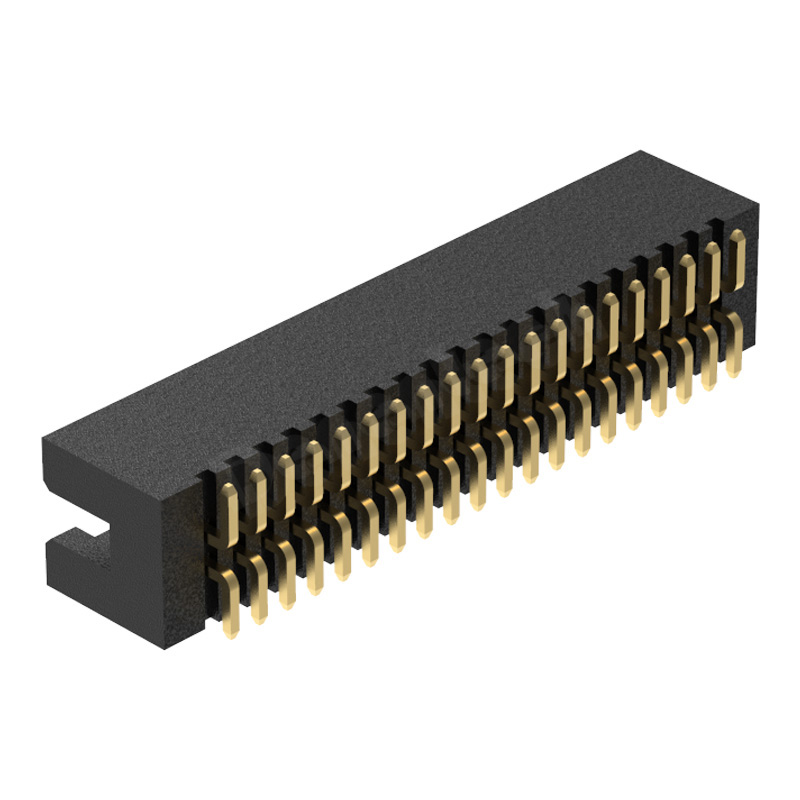 Denentech low price product 1.27MM H5.7MM dual row straight SMT box header Connector