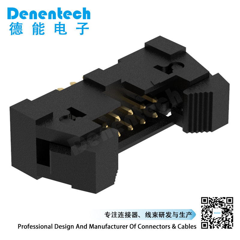 Denentech factory directly supply 2.00MM ejector header H12.19MM straight ejector connector 