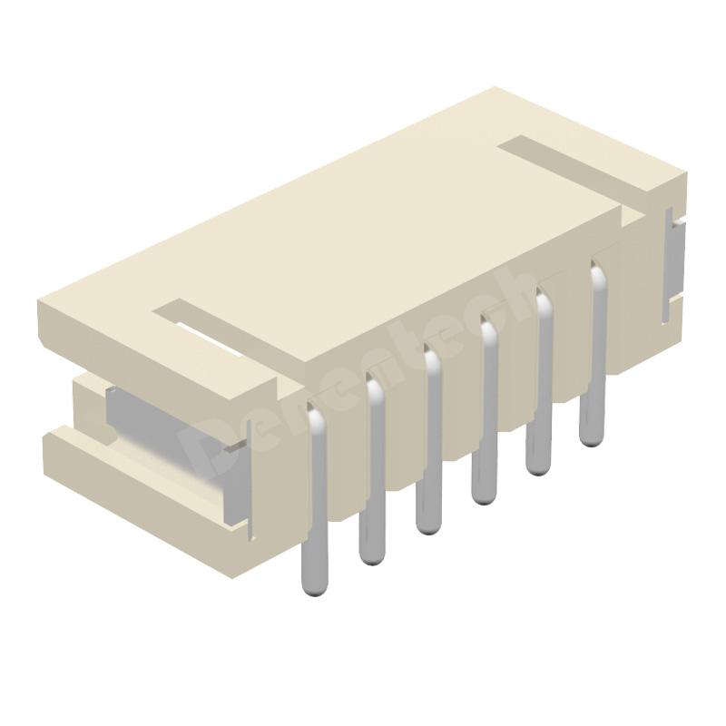 Denentech WX H5.1MM single row straight SMT 1.5MM 4 pin wafer female connector