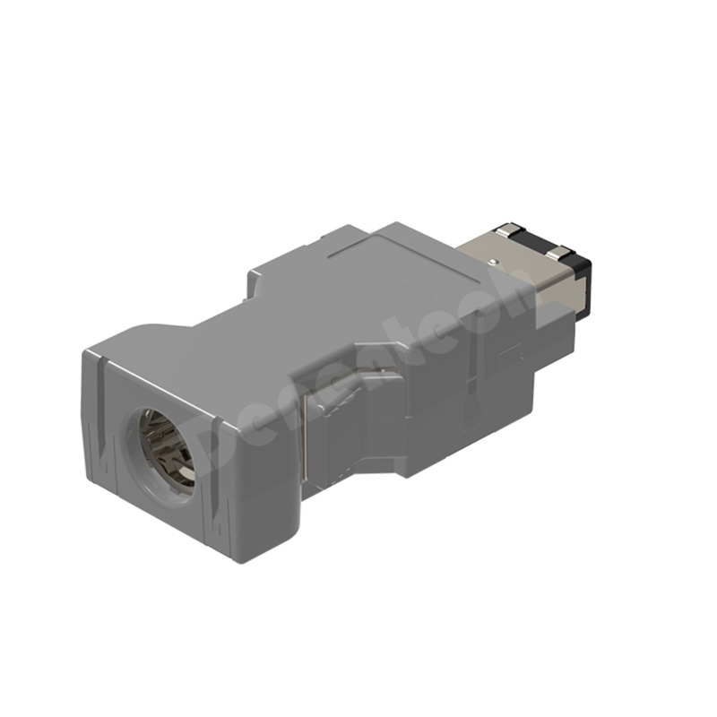 Denentech factory sales servo connector 6P male servo drive plug-in connector CN3 1394 SM- 6Pin 6E encoder plug