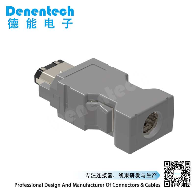 Denentech厂家直销 1394-6P公座伺服连接器