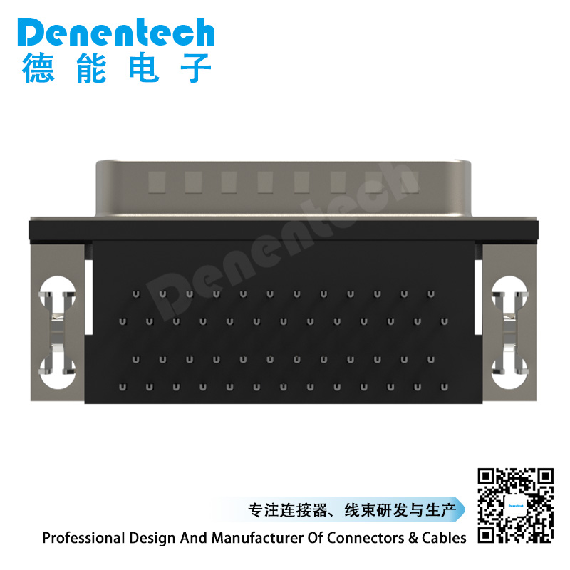 Denentech D-SUB dual port DR 25P female to 25P male d-sub connector ...