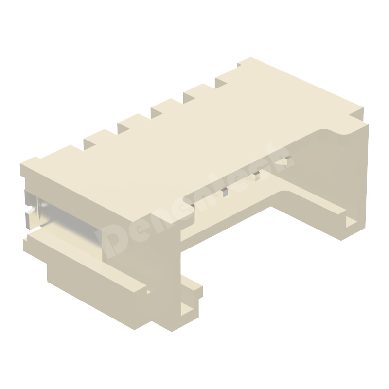 Denentech HY single row straight SMT 2.00mm wafer Wire to-Board connector with lock