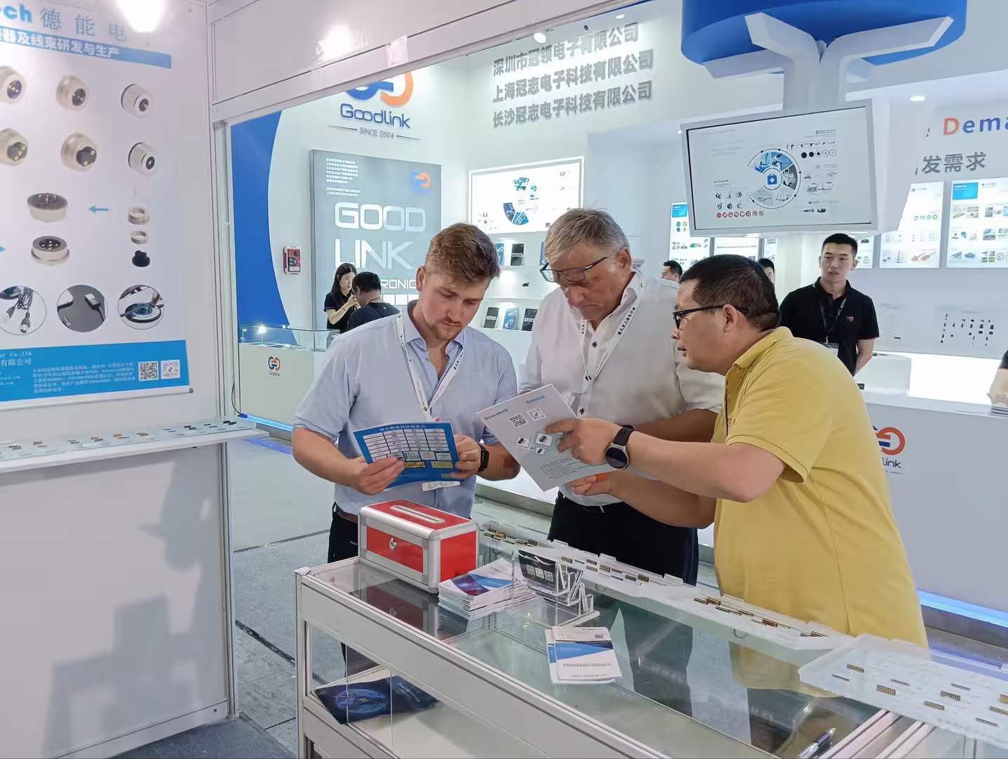 Denentech德能电子上海慕尼黑展展位全景