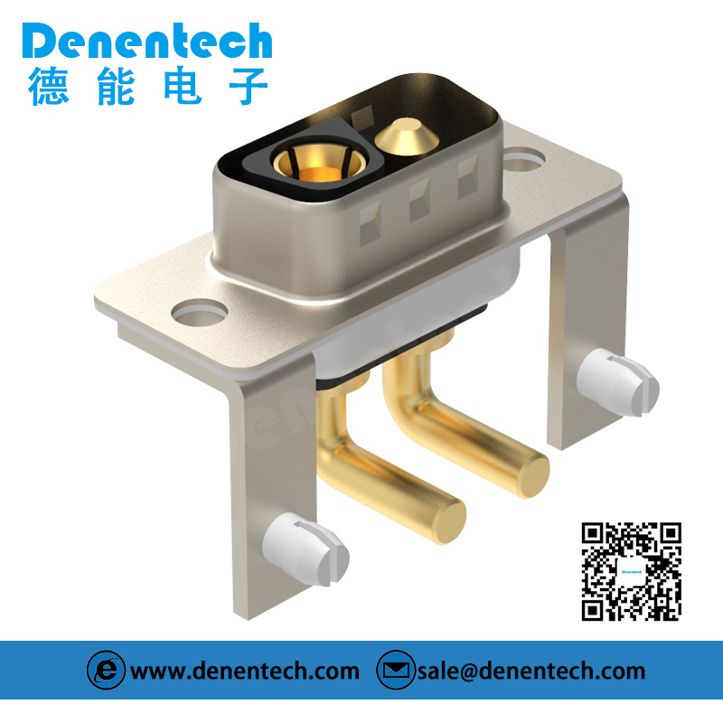 Denenetech Connector manufacturer 2W2 high power DB connector female to male DIP high current power connector d-sub connectors