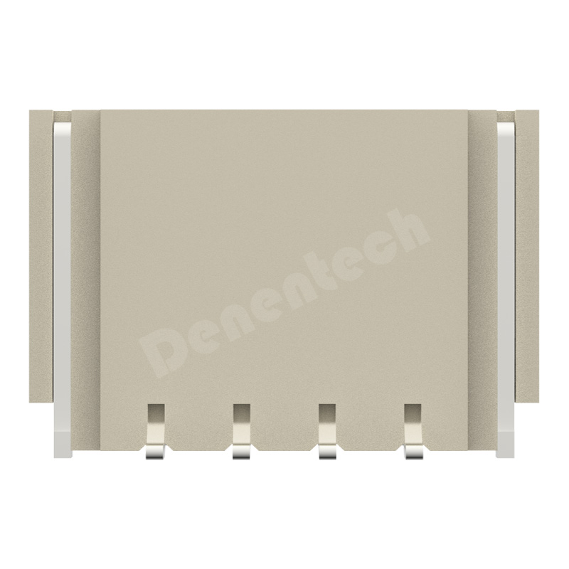 Denentech H4.3MM single row straight SMT 1.00mm pcb wafer Wire-to-board connector