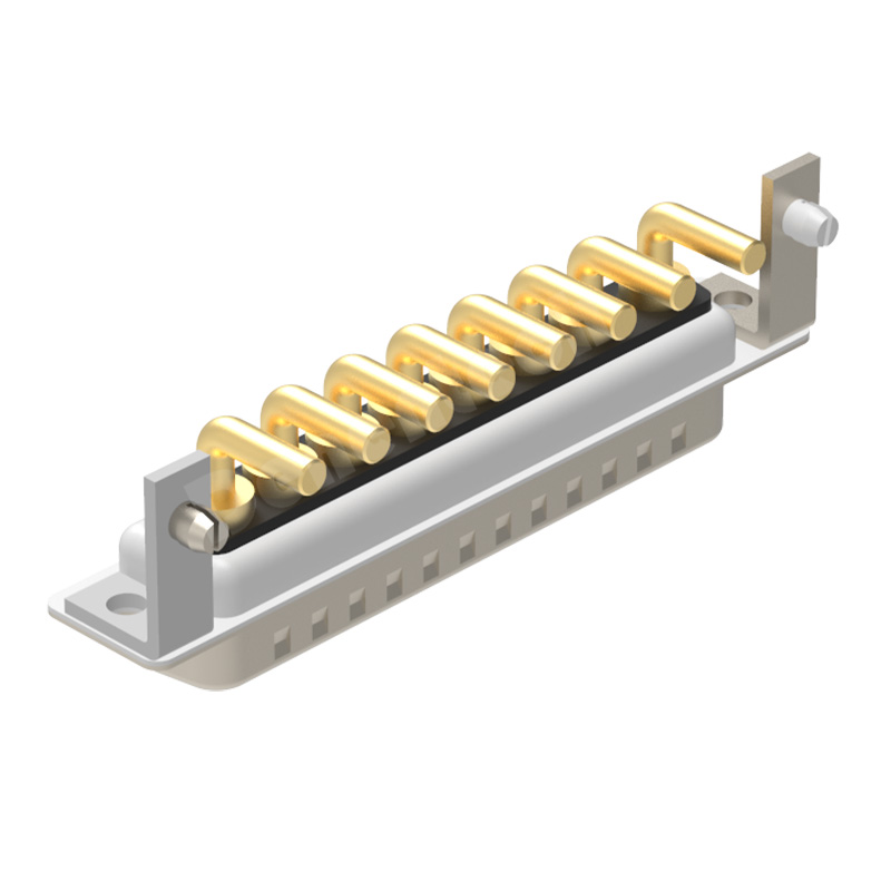 Denentech 8W8 high power DB connector male right angle DIP waterproof power connector d-sub connectors 