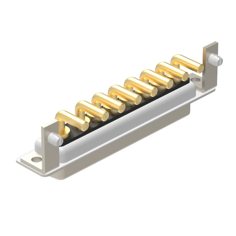 Denentech high quality 8W8 high power DB connector female right angle DIP pcb power connector d-sub connectors