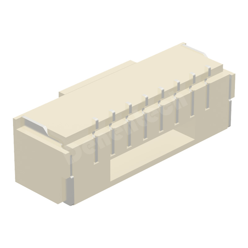 Denentech high quality GH single row straight SMT 1.25MM 4 pin wafer housing connectors