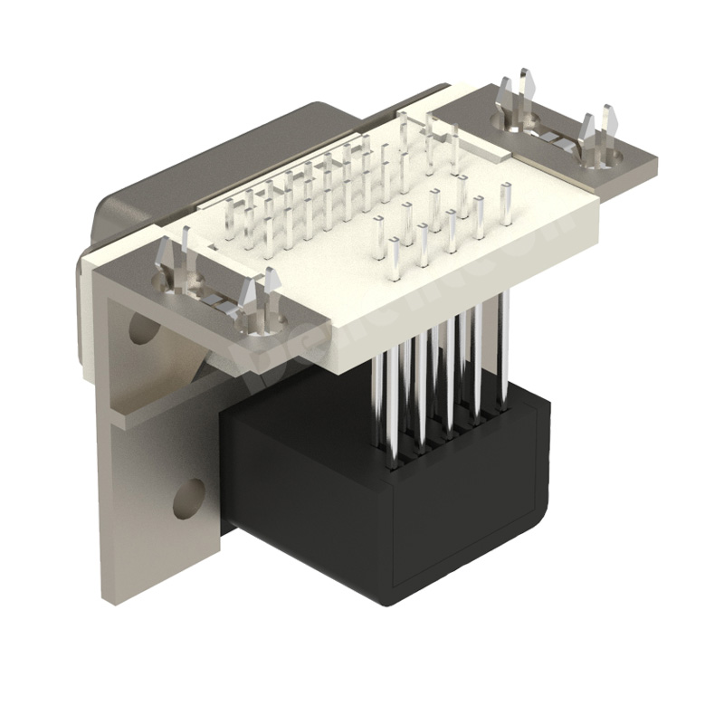 Denentech Hot selling D-SUB dual port 9P female to DVI24+5 d-sub connector double d-sub connectors