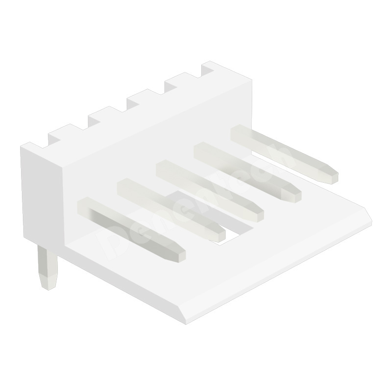 Denentech 2.54MM wafer 4P right angle DIP 4 pin wafer Wire to-Board connector