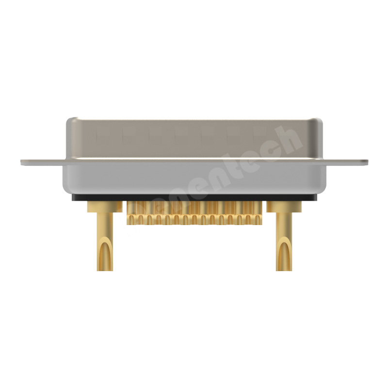 Denentech custom power connectors d-sub 17W2 high power DB connector male solder d-sub connector