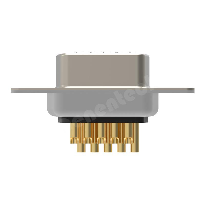 Denentech high density HDB 44P female Triple row d-sub 44 pin connector 3 rows db 44 pin solder d-sub connector