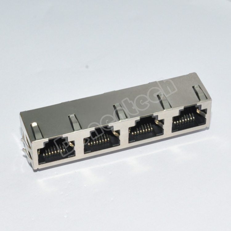 Denentech high quality 8P8C 1X4P with Shrapnel RJ45 connector