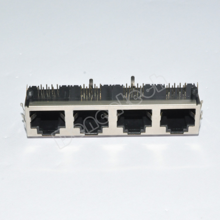 Denentech high quality 8P8C 1X4P with Shrapnel RJ45 connector