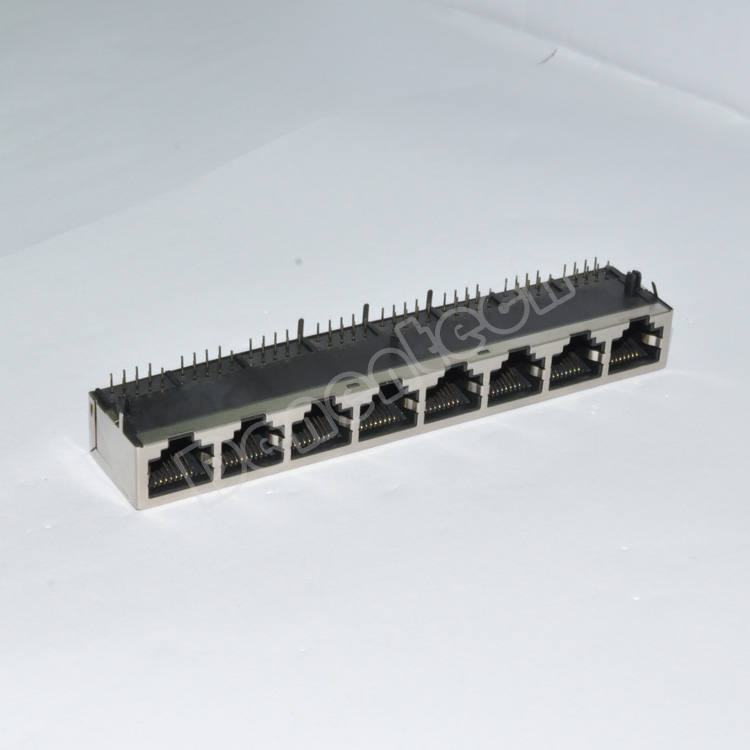 Denentech good quality factory directly RJ45 connector 10P8C 1X8P L21