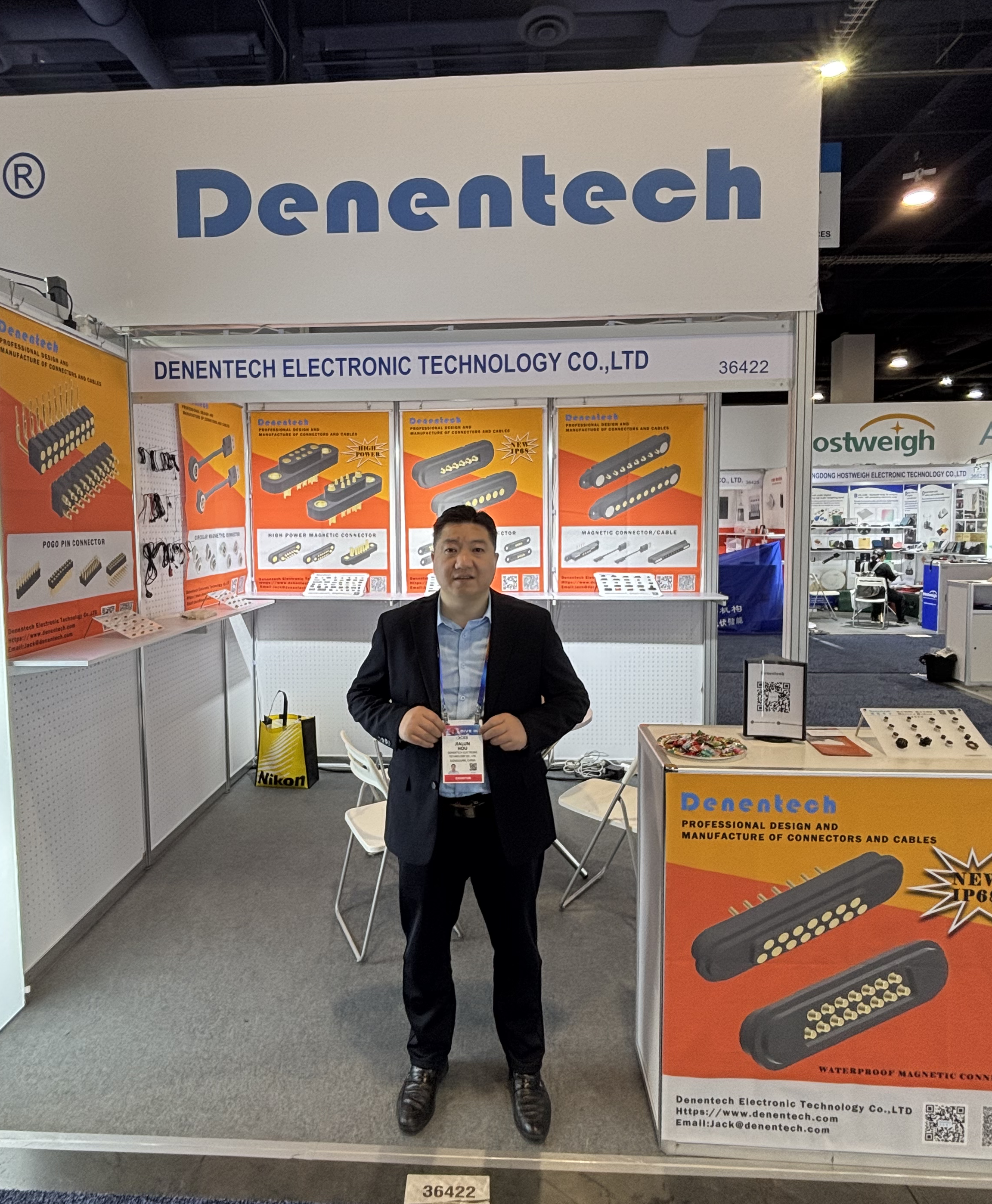 Denentech Debuts at CES 2025, Impresses on First Day