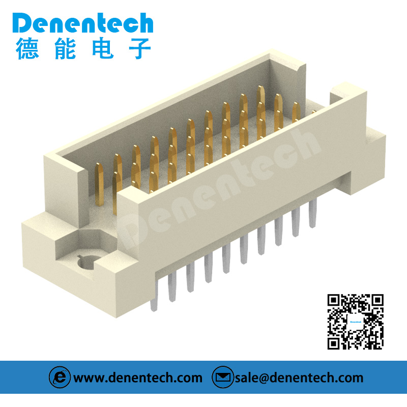 Denentech Professional manufacturer 2.54MM four row male straight DIP DIN41612