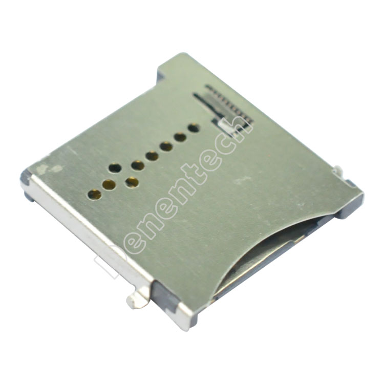 Denentech MicroSD 4.0 H1.67 push-push card connector memory SD card connector