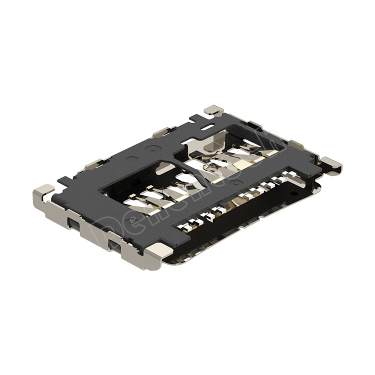Denentech hot sale products H1.15 card connector Micro SD 3.0 card connector for PCB