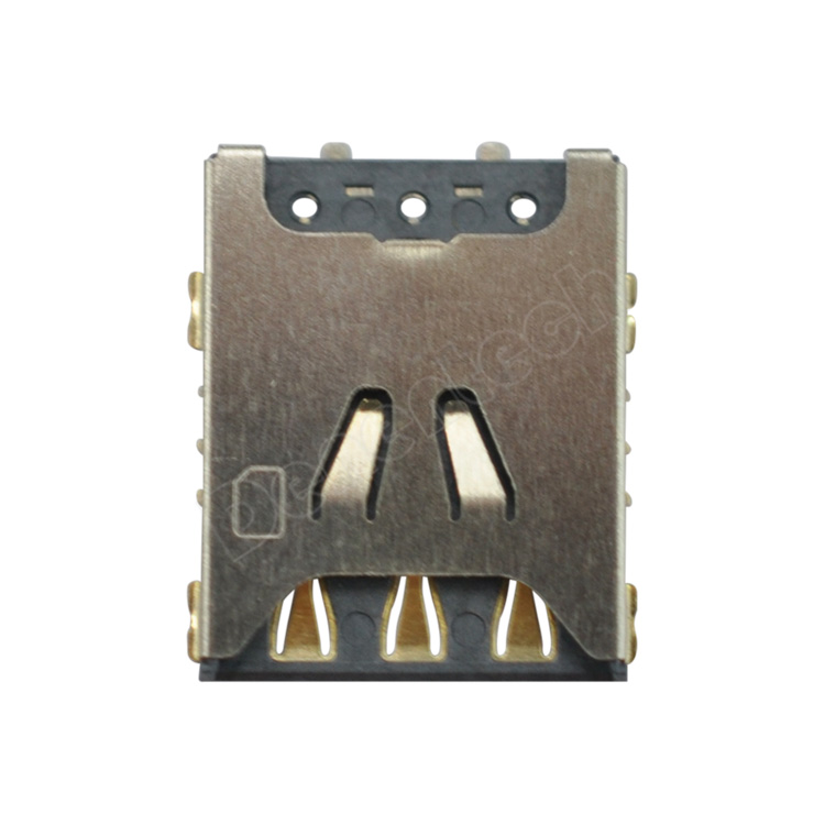 Denentech NANO SIM H1.1NO-PUSH sim card socket connector
